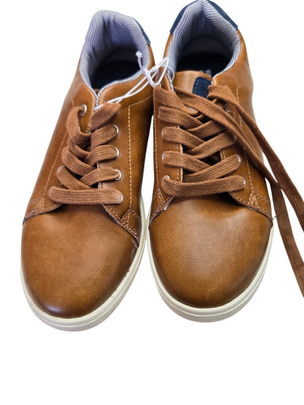 Harper Canyon Eddie Pu Faux Leather Sneakers + Matching Wearhouse Belt Set